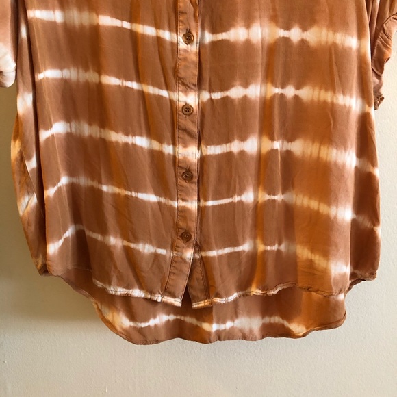 Tie dye striped blouse ✨ - Picture 3 of 4